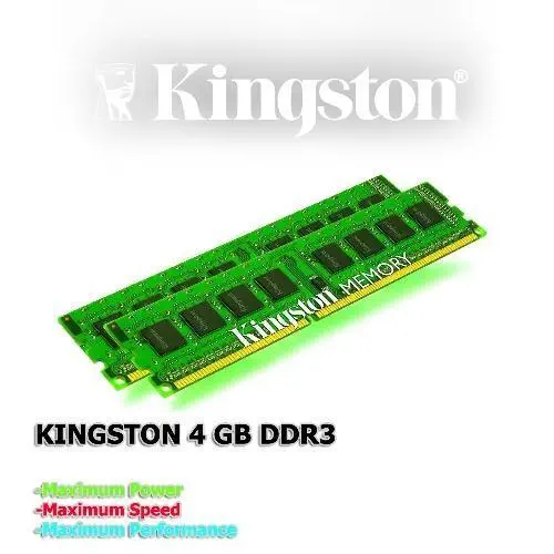 Kingston 4 GB Ddr3 1333 MHz Kit (2x 2GB) CL9