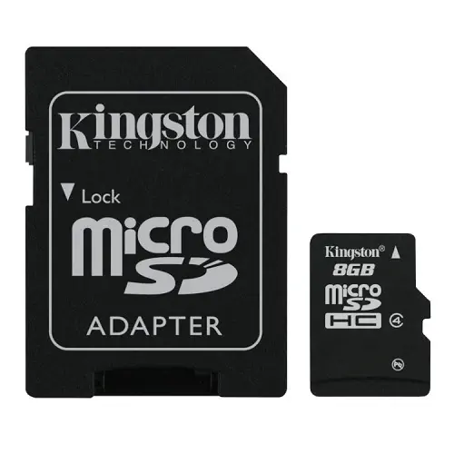 Kingston 8 GB Class 4 MicroSDHC Hafıza Kartı - SDC4/8GB