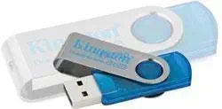 KINGSTON 8 GB BELLEK USB 2.0 DT101 AÇIK MAVİ 