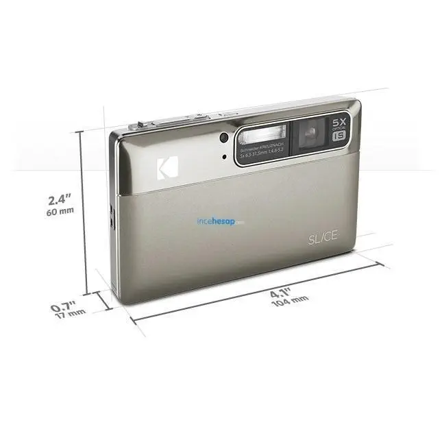KODAK EASYSHARE SLICE 14MP 5XOPT 3.5LCD DOKUNMATİK EKRAN