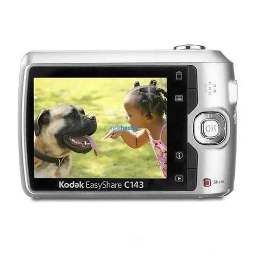KODAK EASYSHARE C143 12MP 3XOPT 2.7LCD GÜMÜŞ