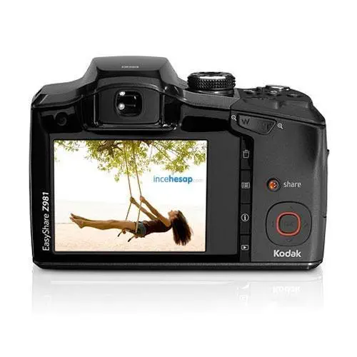 KODAK EASYSHARE Z981 14MP 26XOPT 3 LCD SİYAH