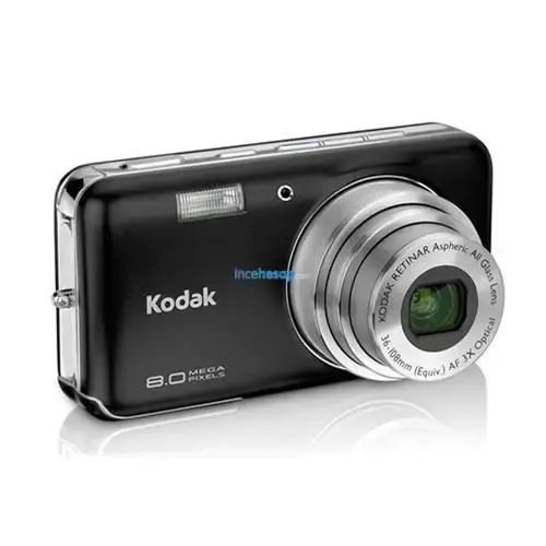 KODAK V803-S SİYAH 8.0 MP DİJİTAL FOTOĞRAF MAKİNASI