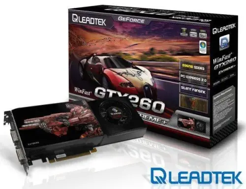 LEADTEK GTX260 EXTREME+ (448Bit)896MB GDDR3 TV DV