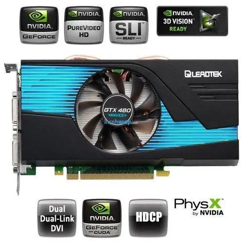 LEADTEK GTX460(256Bit)1GB GDDR5 DVI HDMI 16X