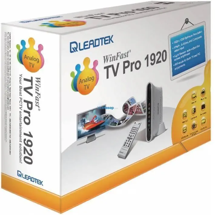 LEADTEK TV PRO 1920 FULL HD TV BOX