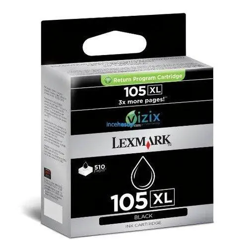 LEXMARK 14N0822E 105XL SİYAH KARTUŞ(PRO 905/805)