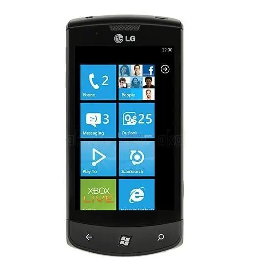 LG E900 5 MP KAMERA BLUETOOTH WIFI 3G GPS MP3 OPTIMUS 7