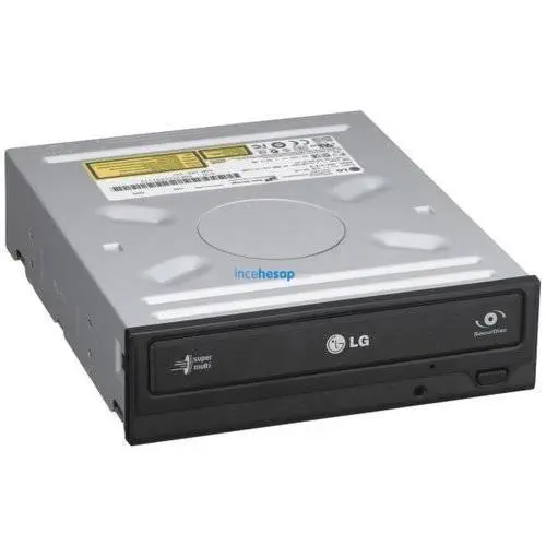 LG GH22NS50 22X8X16X DVD-RW 22X DVDRAM SATA SIYAH