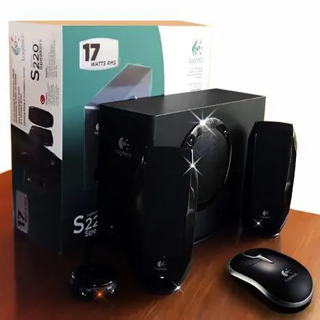 Logitech S220 17W Rms 2+1 Hoparlör Siyah