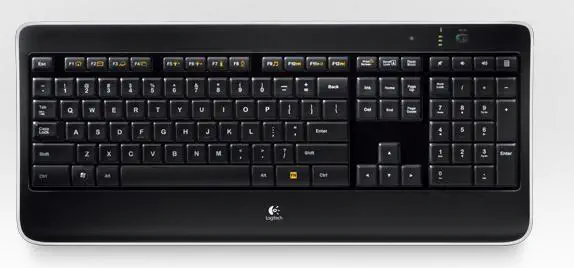 LOGITECH K800 KABLOSUZ ISIKLI KLAVYE Q MM TR SİYAH