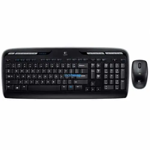 LOGITECH MK300 KABLOSUZ Q MM SİYAH SET TR