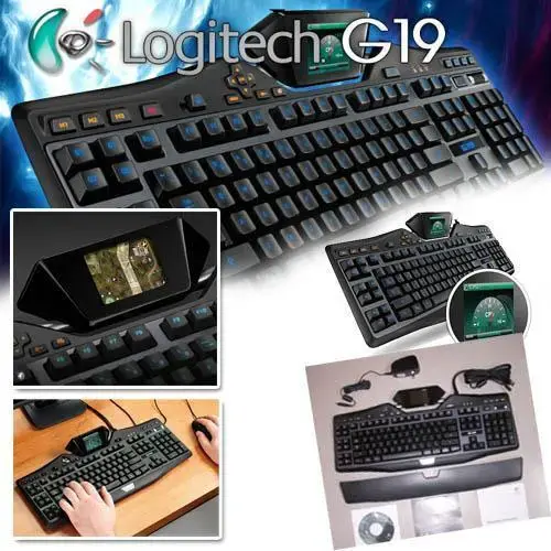 LOGITECH G19 OYUNCU KLAVYE USB SİYAH