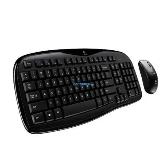 LOGITECH MK250 KABLOSUZ SET MM Q TR USB SİYAH