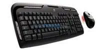 LOGITECH EX110 KABLOSUZ Q PS/2 SİYAH KLAVYE / MOUSE SET