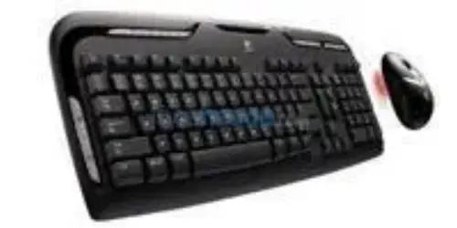 LOGITECH EX110 KABLOSUZ Q PS/2 SİYAH KLAVYE / MOUSE SET