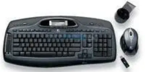LOGITECH MX5000 KABLOSUZ Q PS/2-USB SİYAH İNG KALVYE / MOUSE SET