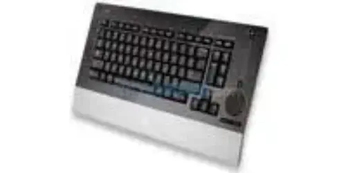LOGITECH DINOVO EDGE Q KLAVYE USB SİYAH