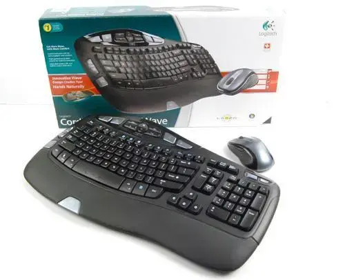 LOGITECH WAVE KABLOSUZ Q USB SİYAH SET