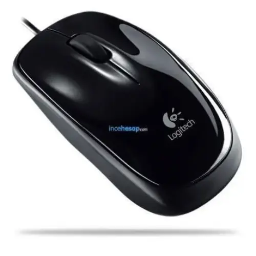 Logitech M115 USB Mouse Siyah