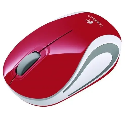 Logitech M187 Nano Mouse Kırmızı 910-002732