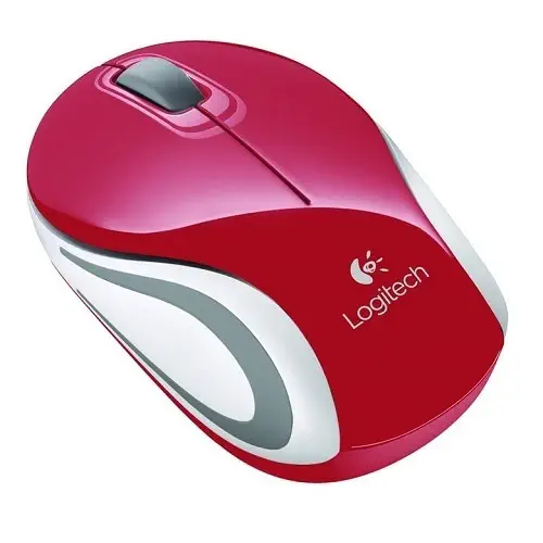 Logitech M187 Nano Mouse Kırmızı 910-002732