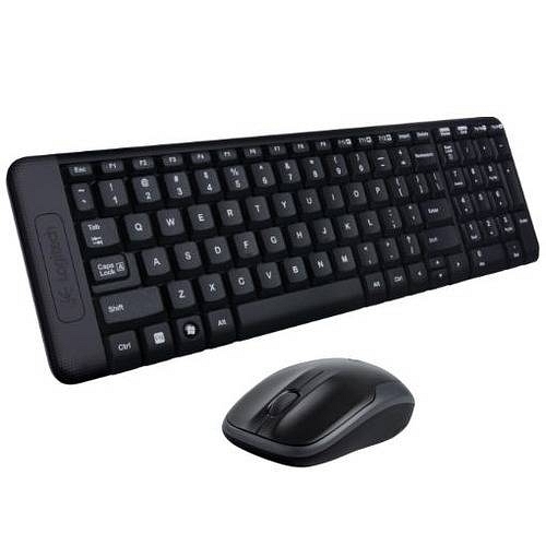Logitech MK220 Q TR Siyah Kablosuz Klavye Mouse Seti 920-003163