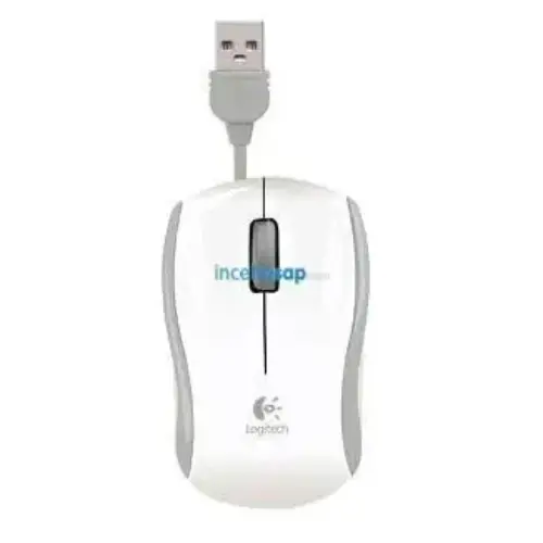 LOGITECH M125 MOUSE USB BEYAZ
