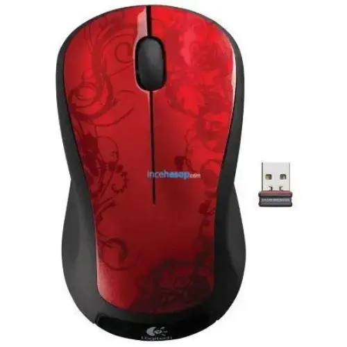 LOGITECH M310 NANO MOUSE KABLOSUZ USB RED TENDRILS
