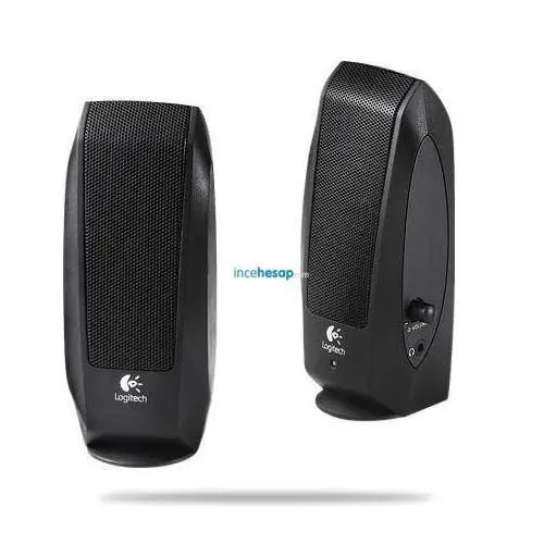 LOGITECH S120 2.3W RMS 1+1 HOPARLÖR SİYAH