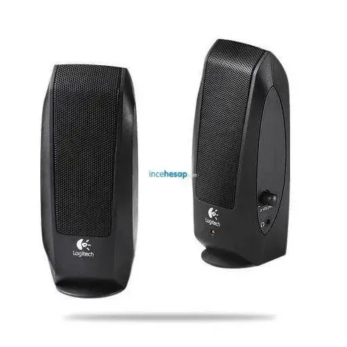 LOGITECH S120 2.3W RMS 1+1 HOPARLÖR SİYAH