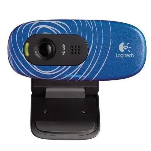 LOGITECH C270 WEBCAM HD BLUE SWIRL