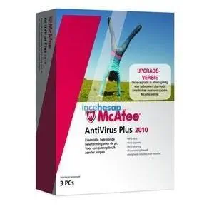 MCAFEE ANTIVIRUS 2010 (1KULLANICI -CD)
