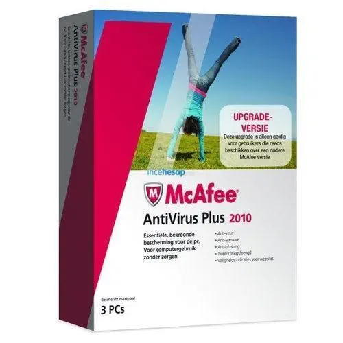 MCAFEE ANTIVIRUS PLUS 2010 - 3 KULLANICI