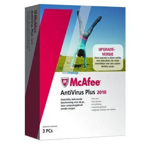 MCAFEE ANTIVIRUS PLUS 2010 - 3 KULLANICI