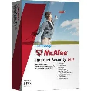 MCAFEE INTERNET SECURITY 2011 TÜRKÇE- 3 KULLANICI
