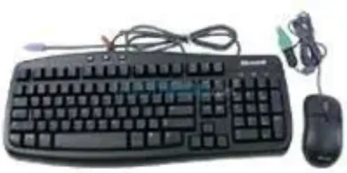 MICROSOFT CA9 Q PS/2 SİYAH KLAVYE / MOUSE SET