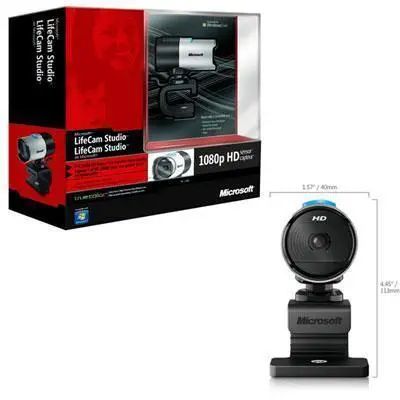 MICROSOFT LIFECAM STUDIO SİYAH (Q2F-00003)