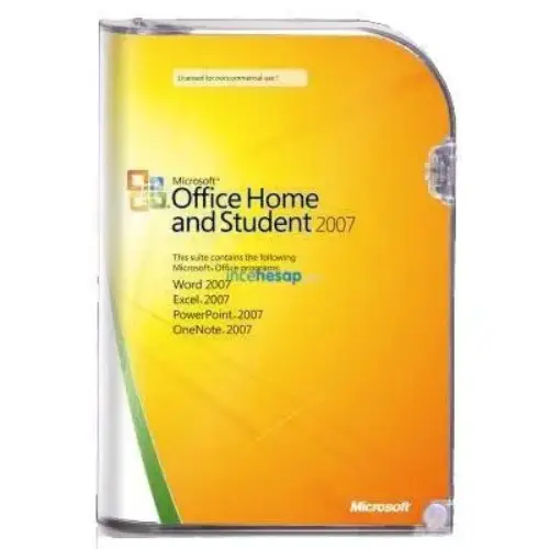 MS OFFICE 2007 HOME AND STUDENT TÜRKÇE KUTU