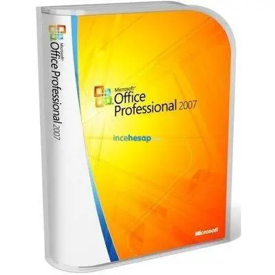 MS OFFICE 2007 PRO İNG. OEM