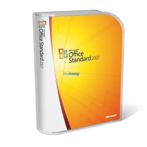 MS OFFICE 2007 STANDART EDITION TÜRKÇE KUTULU