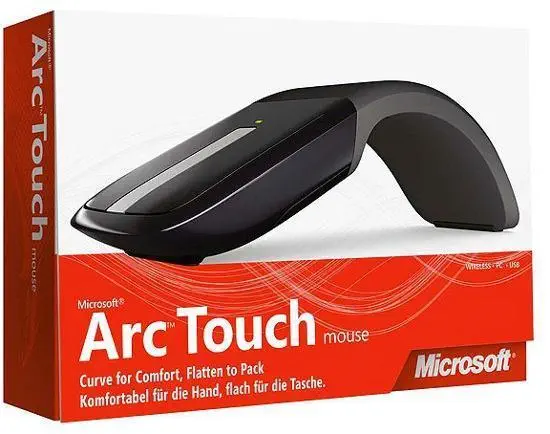 MS Arc Touch Mouse Kablosuz Siyah (RVF-00003)