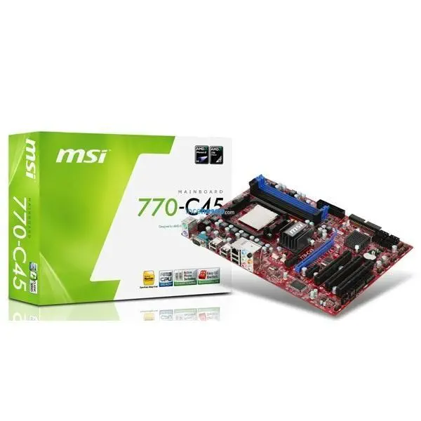 MSI 770-C45 AMD 770 DDR3 GLAN+SATA2 16X