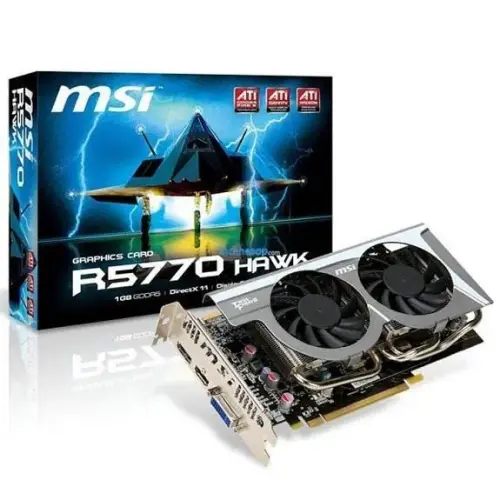 MSI R5770 HAWK (128Bit) 1024 MB DDR5 DVI 16X