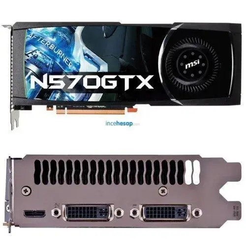 MSI N570GTX(320Bit) 1280MB DDR5 DVI 16X