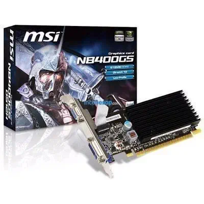 MSI N8400GS (64Bit) 1 GB DDR3 DVI 16X