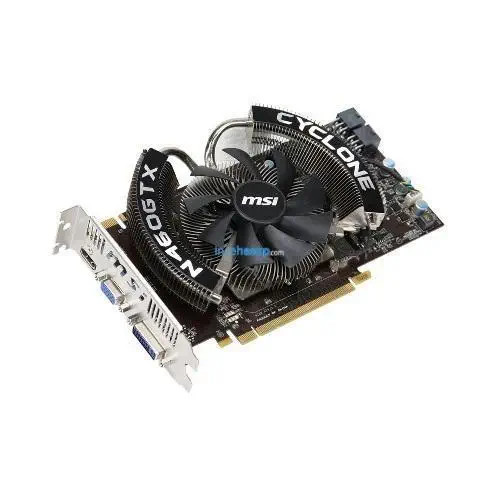 MSI N460GTX-SE CYCLONE 1GD5/OC(256BİT)1GB DDR5 16X