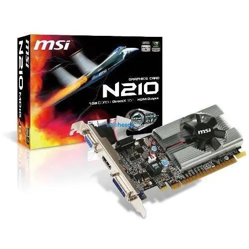 MSI N210-MD1G/D3(64BİT) 1GB DDR3 DVI 16X