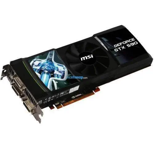 MSI N590GTX P3D3GD5(768BİT) 3072 MB DDR5