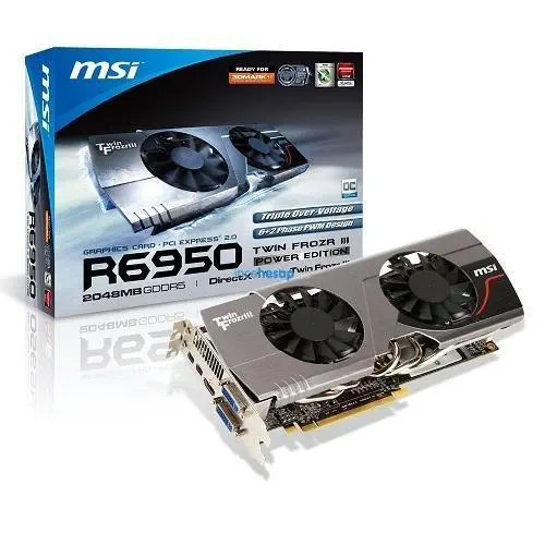 MSI R6950 TWIN FROZR III PE/OC (256Bit) 2GB DDR5